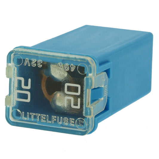 0495020 - Littelfuse 20a Blue JCASE Cartridge Fuse