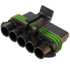 15300030 - Delphi Metri-Pack 280 5 Way Black Female Connector