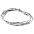 18 AWG GXL Primary Automotive Wire, Stranded Copper, White w/ Gray Stripe, Sold by the Foot