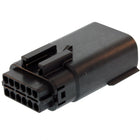 wiring side of black automive connector part # 33482-6201