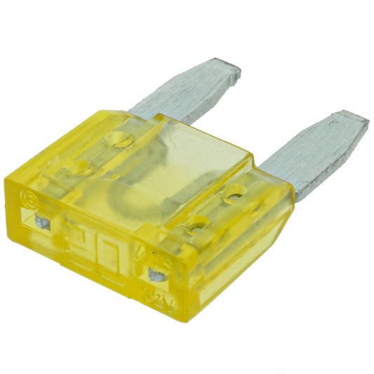 63020 (ATM-20) - Hillsdale 20a Yellow ATM Automotive Fuse