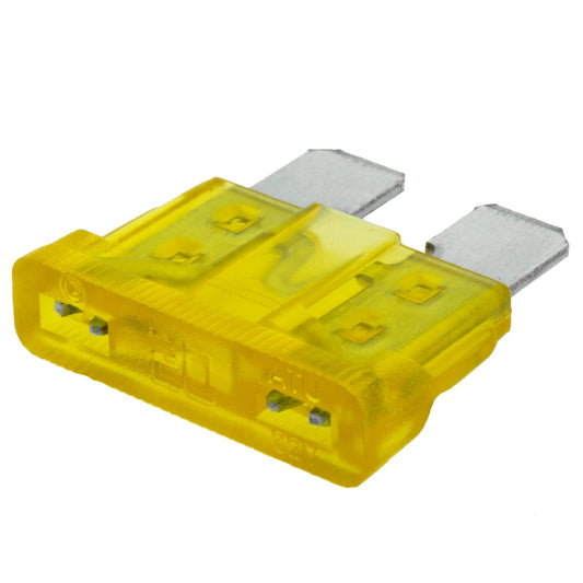 63120 (ATO-20) - Hillsdale 20a Yellow ATO Automotive Fuse