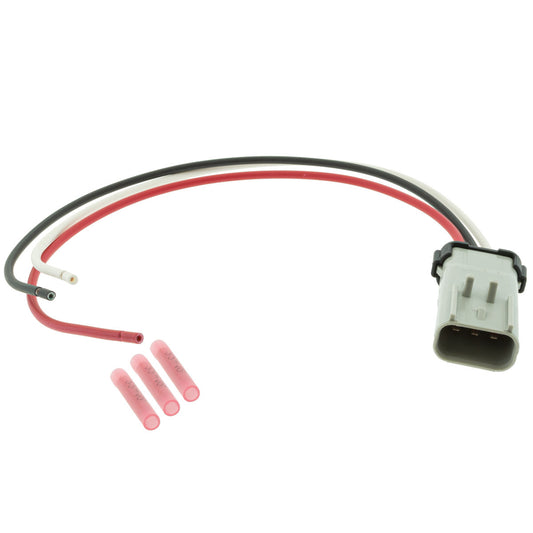 15435333 Aptiv APEX 2.8 Gray 3 Way Male 1' Pigtail (Choose Wire Gauge)