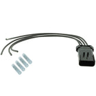 15489820 Aptiv APEX 2.8 Black 4 Way Male 1' Pigtail (Choose Wire Gauge)