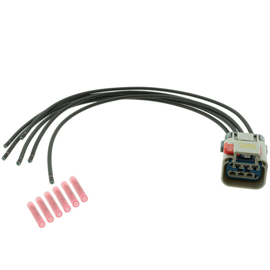 15412914 Aptiv APEX 2.8 Gray 6 Way Female 1' Pigtail (Choose Wire Gauge)