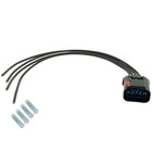 15425692 Aptiv APEX 2.8 Black 4 Way Female 1' Pigtail (Choose Wire Gauge)