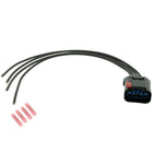 15425692 Aptiv APEX 2.8 Black 4 Way Female 1' Pigtail (Choose Wire Gauge)