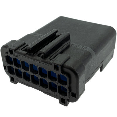 10757674 (54201415) - Aptiv APEX 2.8 Seaeld 14 Way Black Male Connector, A Key