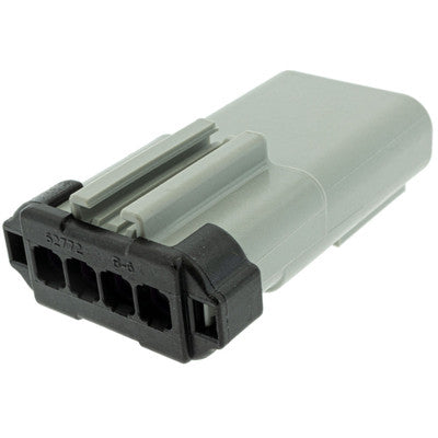 13754761 (54200414) - Aptiv APEX 2.8 Sealed 4 Way Gray Male Connector, B Key