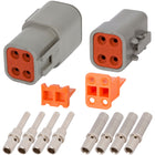 DEUTSCH DTP 4 Way Gray Connector Assembly Kit