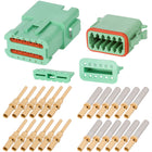 DEUTSCH DT 12 Way Green Connector Assembly Kit, C Key