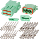 DEUTSCH DT 12 Way Green Connector Assembly Kit, C Key