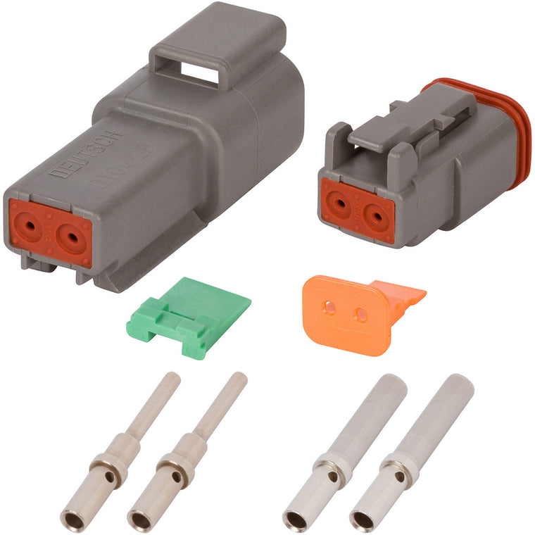 DEUTSCH DT 2 Way Gray Connector Assembly Kit