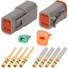 DEUTSCH DT 4 Way Gray Connector Assembly Kit