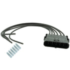 12010975 Delphi Weather Pack 6 Way Male 1' Pigtail (Choose Wire Gauge)