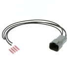 DT04-4P DEUTSCH DT 4 Way Gray Receptacle 1' Pigtail (Choose Wire Gauge)