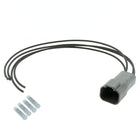 DT04-4P DEUTSCH DT 4 Way Gray Receptacle 1' Pigtail (Choose Wire Gauge)