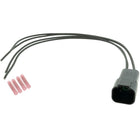 DT04-4P-E004 DEUTSCH DT 4 Way Black Receptacle 1' Pigtail (Choose Wire Gauge)