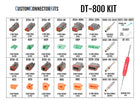 DT-800 Kit Label