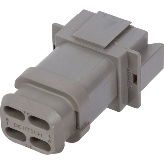 DT04-08PA-E008 | Deutsch DT Series 8 Way Male Plug with Shrink Tube Modification