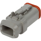 DT06-4S-E008 | Deutsch DT Series 4 Way Female Receptacle with Shrink Tube Modification