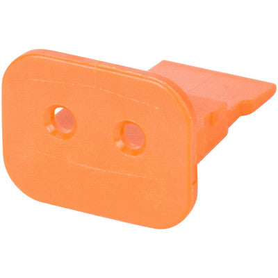 W2S - DEUTSCH DT 2 Way Orange Plug Wedgelock